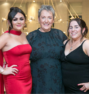 Rebecca Lee, Jacqueline Holmes, Patricia Flanagan