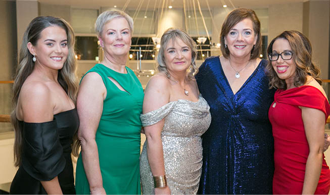 Claire Devliin, Marie Creighton, Kathy Danton, Martina Kilpatrick, Louise McGuckin