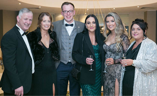 Peter and Roisin Rice, Aaron Anderson, Inesa Farhas, Emma Rice, Sheena Girvan