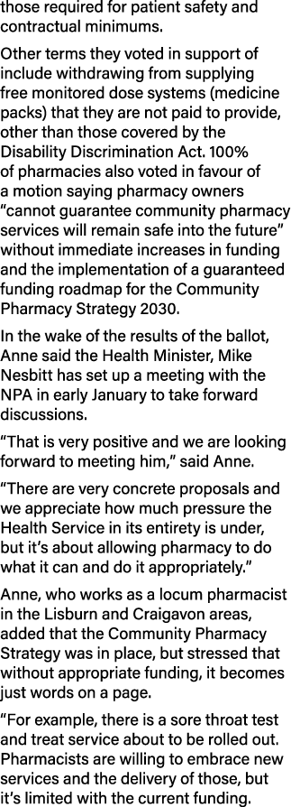 those required for patient safety and contractual minimums. Other terms they voted in support of include withdrawing ...