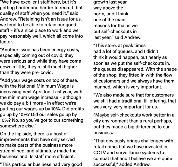 “We have excellent staff here, but it’s getting harder and harder to recruit that quality of staff when you need it,”...
