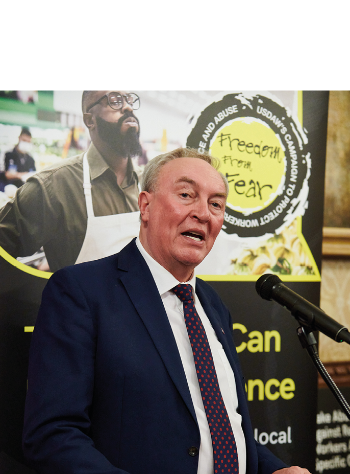 USDAW - Freedom from Fear Campaign at House of Lords