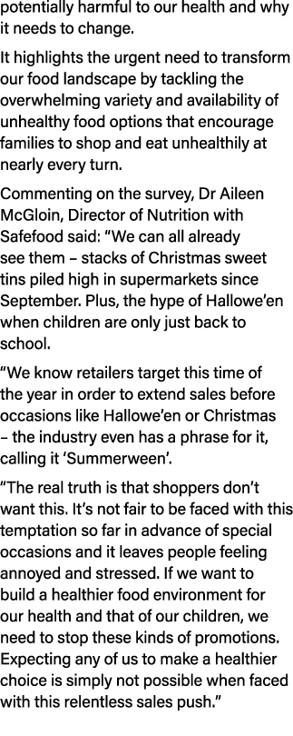 potentially harmful to our health and why it needs to change. It highlights the urgent need to transform our food lan...