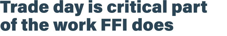 Trade day is critical part of the work FFI does