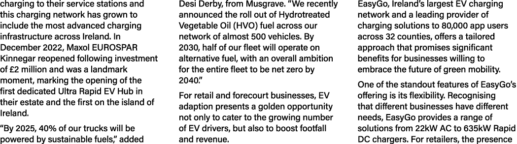 charging to their service stations and this charging network has grown to include the most advanced charging infrastr...