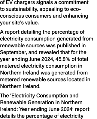 of EV chargers signals a commitment to sustainability, appealing to eco conscious consumers and enhancing your site’s...