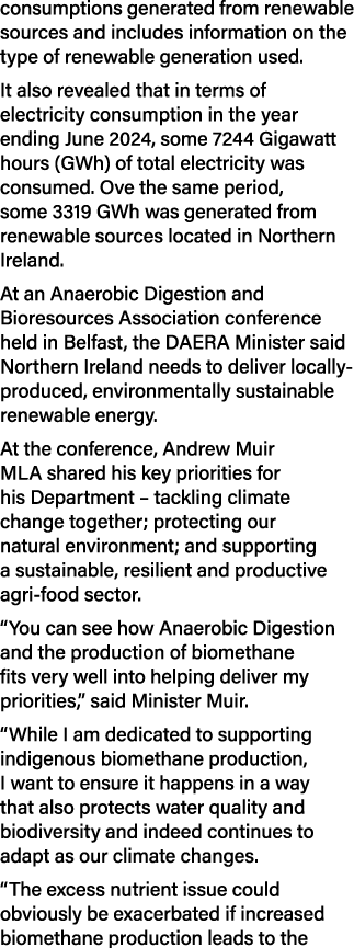 consumptions generated from renewable sources and includes information on the type of renewable generation used. It a...