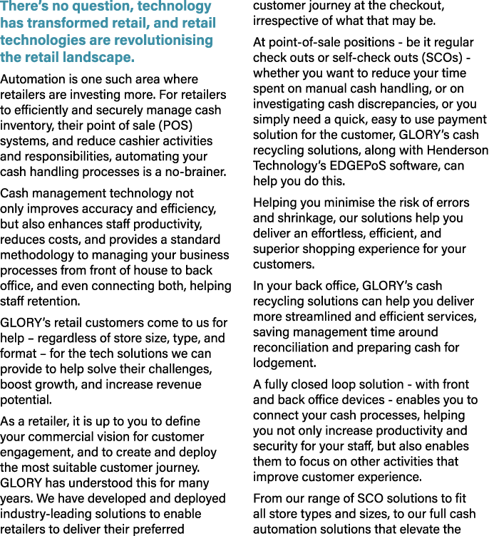 There’s no question, technology has transformed retail, and retail technologies are revolutionising the retail landsc...