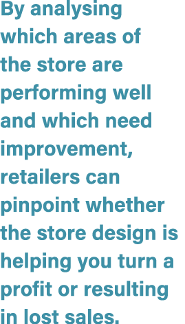 By analysing which areas of the store are performing well and which need improvement, retailers can pinpoint whether ...