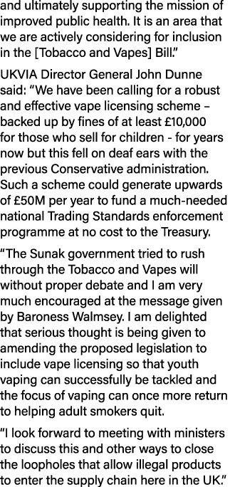 and ultimately supporting the mission of improved public health. It is an area that we are actively considering for i...