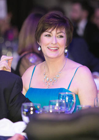 Donna Traynor enjoying the evening