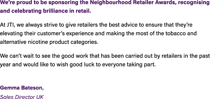 We’re proud to be sponsoring the Neighbourhood Retailer Awards, recognising and celebrating brilliance in retail. At ...