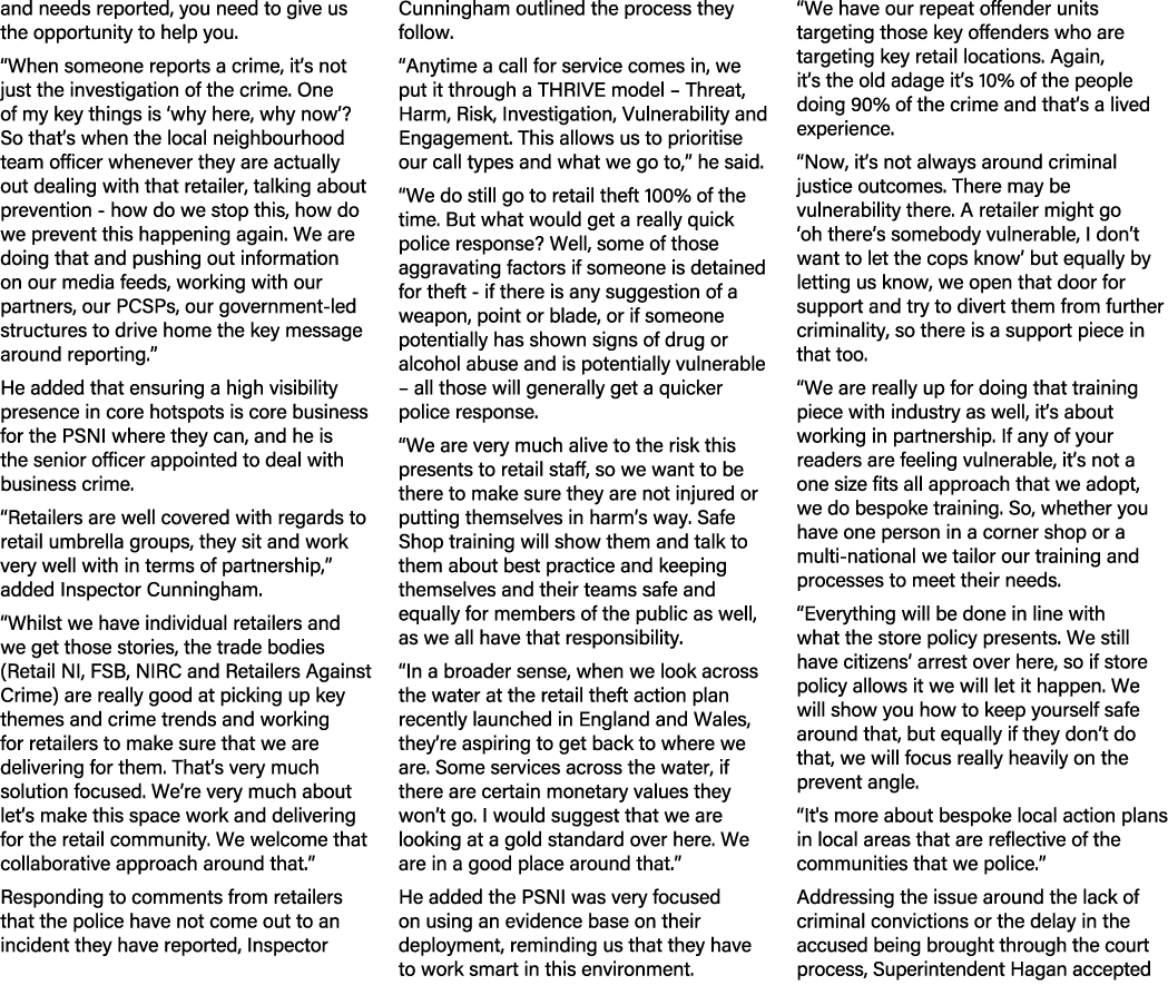 and needs reported, you need to give us the opportunity to help you. “When someone reports a crime, it’s not just the...