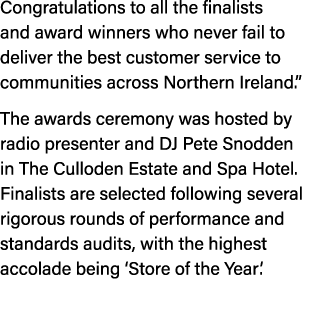 Congratulations to all the finalists and award winners who never fail to deliver the best customer service to communi...