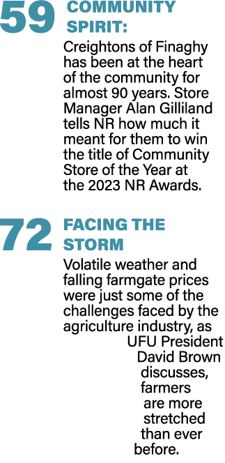 59 COMMUNITY SPIRIT: Creightons of Finaghy has been at the heart of the community for almost 90 years. Store Manager ...