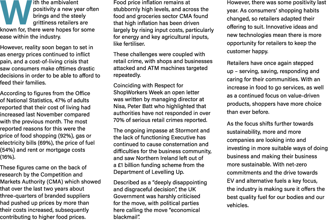 With the ambivalent positivity a new year often brings and the steely grittiness retailers are known for, there were ...