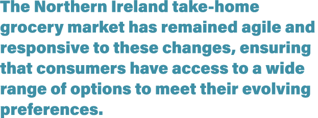 The Northern Ireland take home grocery market has remained agile and responsive to these changes, ensuring that consu...