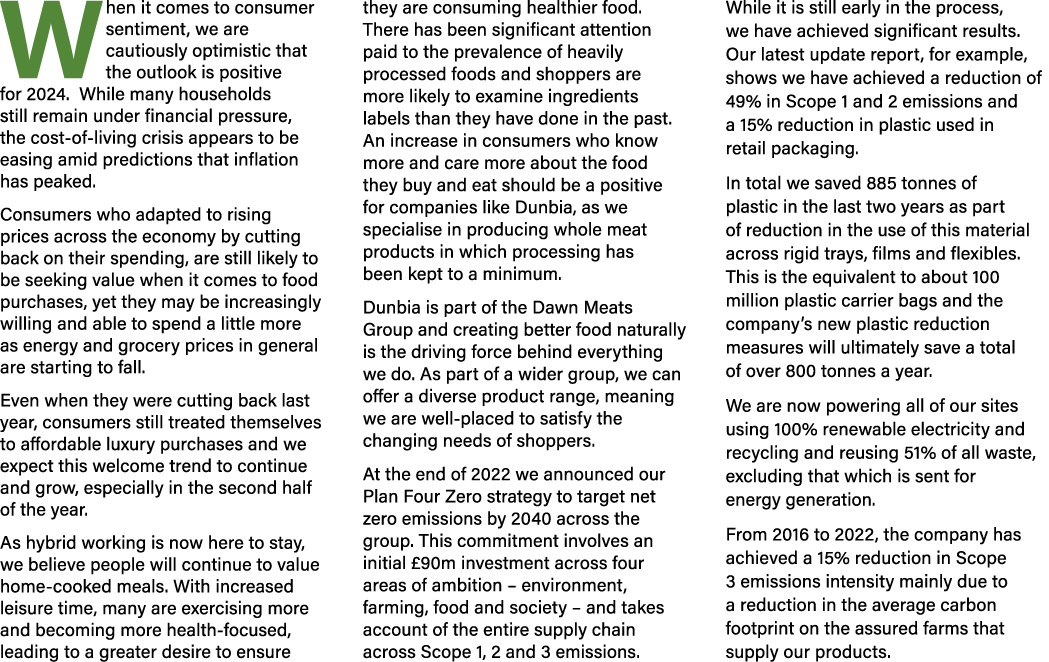 When it comes to consumer sentiment, we are cautiously optimistic that the outlook is positive for 2024. While many h...