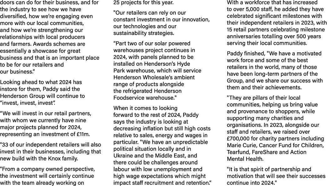 doors can do for their business, and for the industry to see how we have diversified, how we’re engaging even more wi...