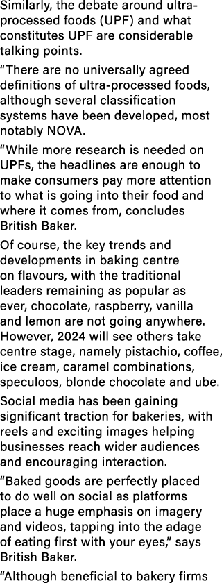 Similarly, the debate around ultra processed foods (UPF) and what constitutes UPF are considerable talking points. “T...