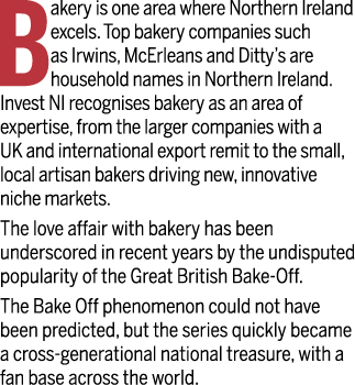 Bakery is one area where Northern Ireland excels  Top bakery companies such as Irwins, McErleans and Ditty s are hous   