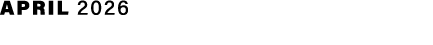 APRIL 2026