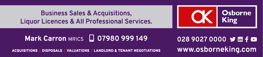 A business advertisement for Osborne King, featuring a phone number and website. AI generated content