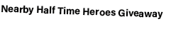 Nearby Half Time Heroes Giveaway
