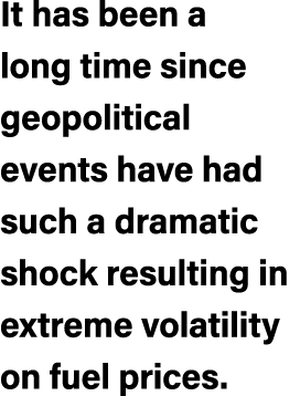 It has been a long time since geopolitical events have had such a dramatic shock resulting in extreme volatility on f...