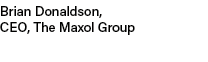 Brian Donaldson, CEO, The Maxol Group