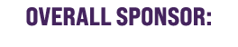 OVERALL SPONSOR: