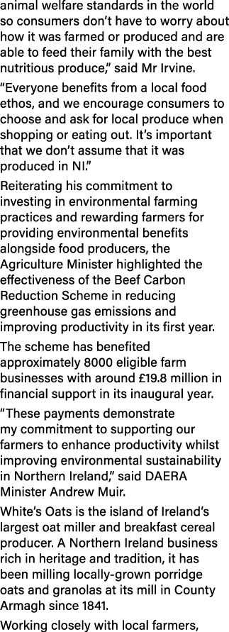 animal welfare standards in the world so consumers don’t have to worry about how it was farmed or produced and are ab...