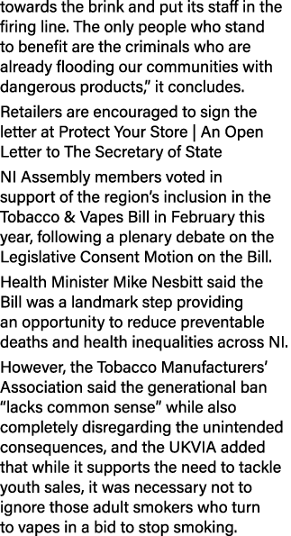 towards the brink and put its staff in the firing line. The only people who stand to benefit are the criminals who ar...
