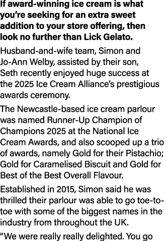 If award winning ice cream is what you’re seeking for an extra sweet addition to your store offering, then look no fu...