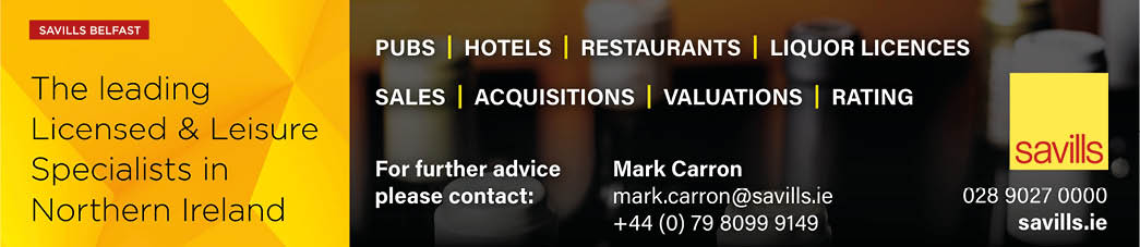 A yellow and black advertisement for a business. Description generated by AI