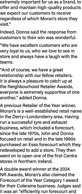 extremely important for us as a brand, to offer and maintain high quality products we expect our customers to receive...
