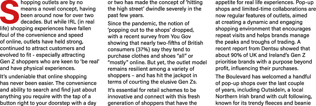 Shopping outlets are by no means a novel concept, having been around now for over two decades. But while IRL (in real...