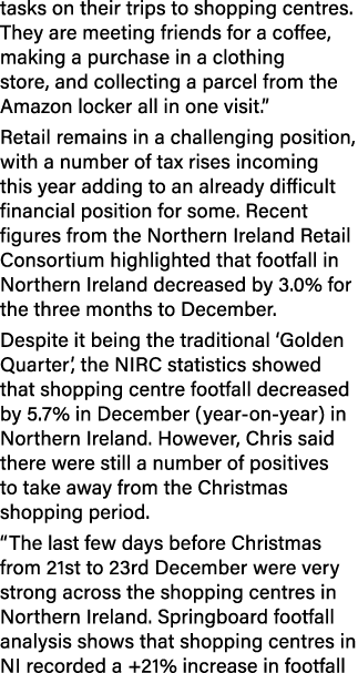 tasks on their trips to shopping centres. They are meeting friends for a coffee, making a purchase in a clothing stor...