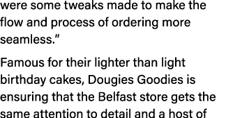 were some tweaks made to make the flow and process of ordering more seamless.” Famous for their lighter than light bi...