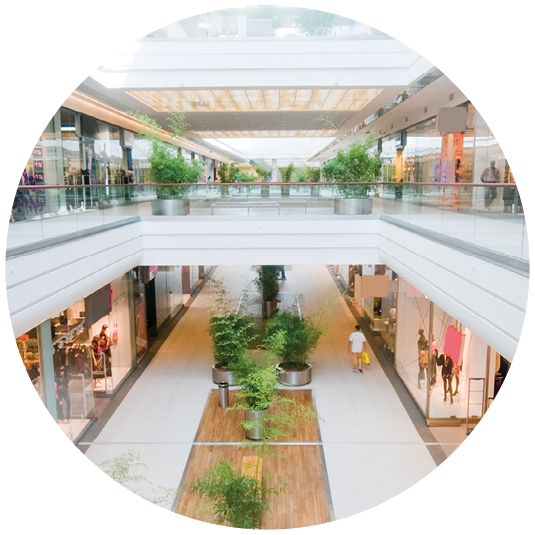 Modern shopping mall. Shopping centre