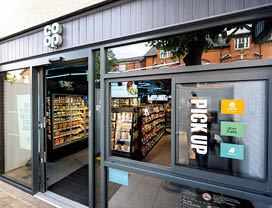 30 JULY 2025. CO-OP ON THE GO, HIGH STREET, SOLIHULL. B91 3TA  New concept store 'Co-Op On The Go'.  PHOTOGRAPH BY RICHARD GRANGE / UNP (United National Photographers).