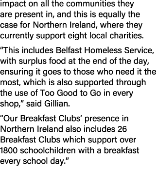 impact on all the communities they are present in, and this is equally the case for Northern Ireland, where they curr...