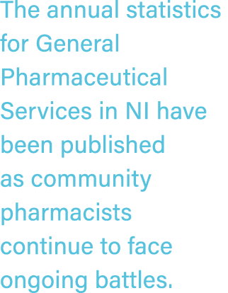 The annual statistics for General Pharmaceutical Services in NI have been published as community pharmacists continue...