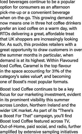 Iced beverages continue to be a popular option for consumers as an afternoon pick me up or a convenient beverage when...