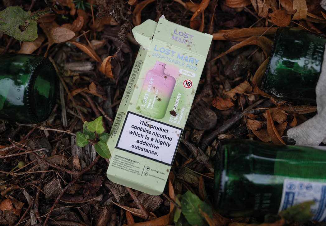 London, UK. 8 August 2023: The Local Government Association, which represents councils in England and Wales, is calling for the Government to ban the sale and manufacture of single-use vapes by 2024.