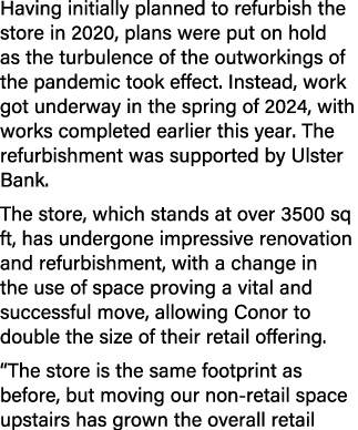 Having initially planned to refurbish the store in 2020, plans were put on hold as the turbulence of the outworkings ...