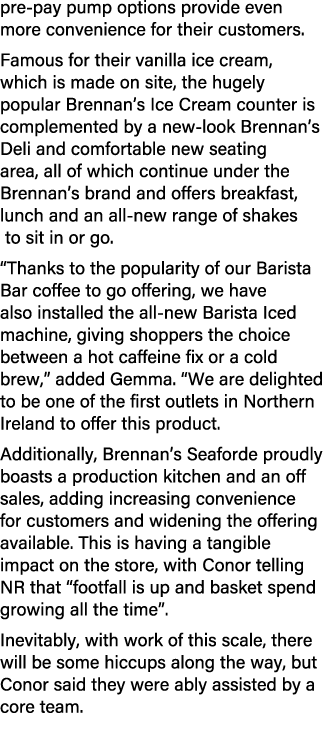 pre pay pump options provide even more convenience for their customers. Famous for their vanilla ice cream, which is ...