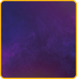 Galaxy abstract background with shiny stars and colorful clouds