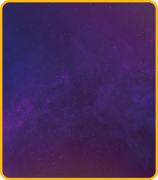 Galaxy abstract background with shiny stars and colorful clouds