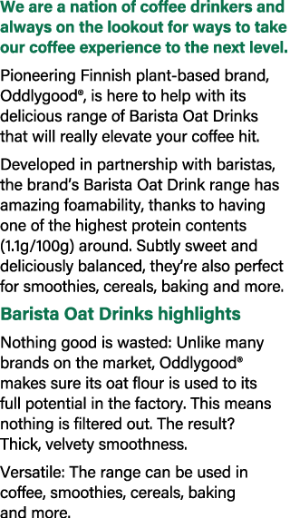 We are a nation of coffee drinkers and always on the lookout for ways to take our coffee experience to the next level...